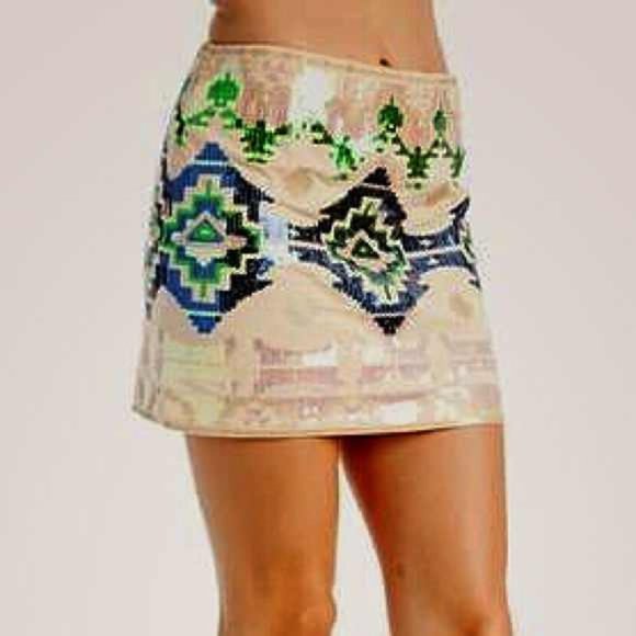Hot & Delicious Dresses & Skirts - Hot & Delicious multicolored sequin party skirt